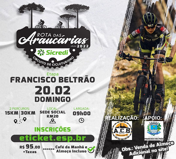 Rota das Araucárias - Etapa Francisco Beltrão