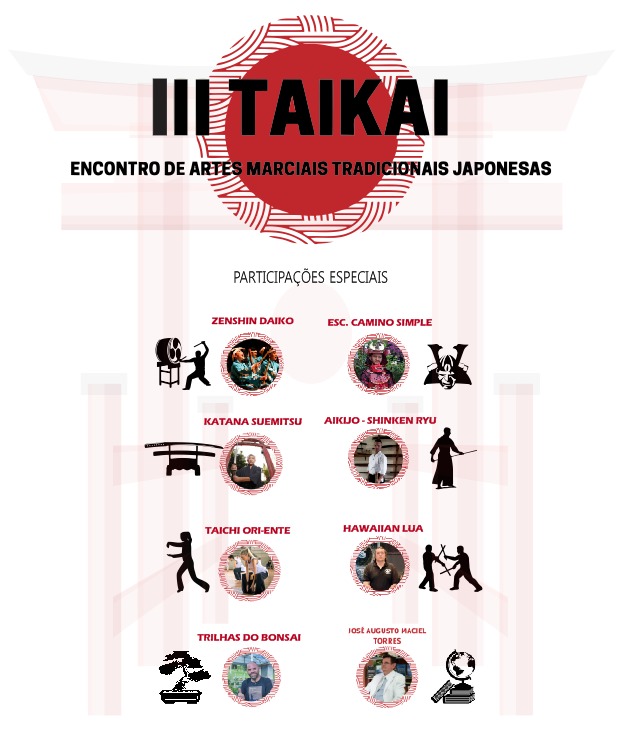 III TAIKAI - Encontro de artes marciais tradicionais Japonesas