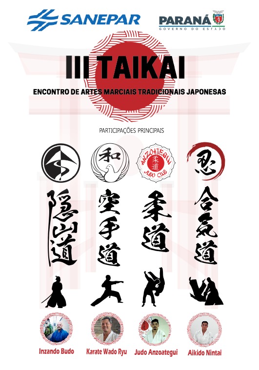 III TAIKAI - Encontro de artes marciais tradicionais Japonesas