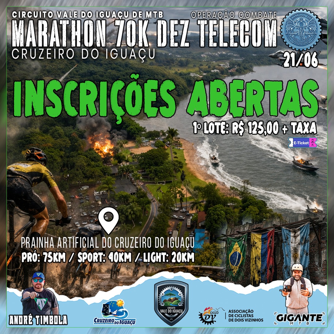 Circuito Vale do Iguaçu 2026 - 2ª Etapa - Cruzeiro