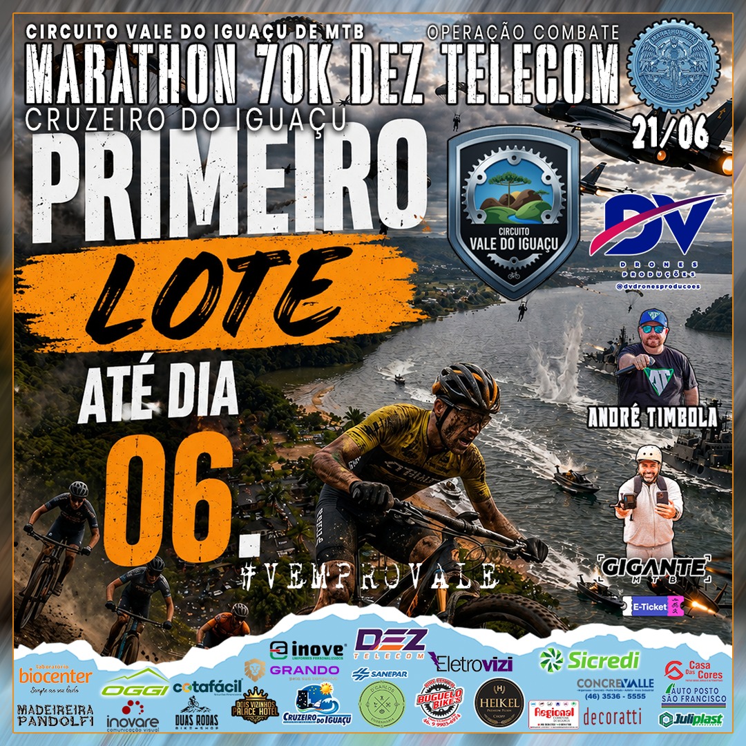 Circuito Vale do Iguaçu 2026 - 2ª Etapa - Cruzeiro