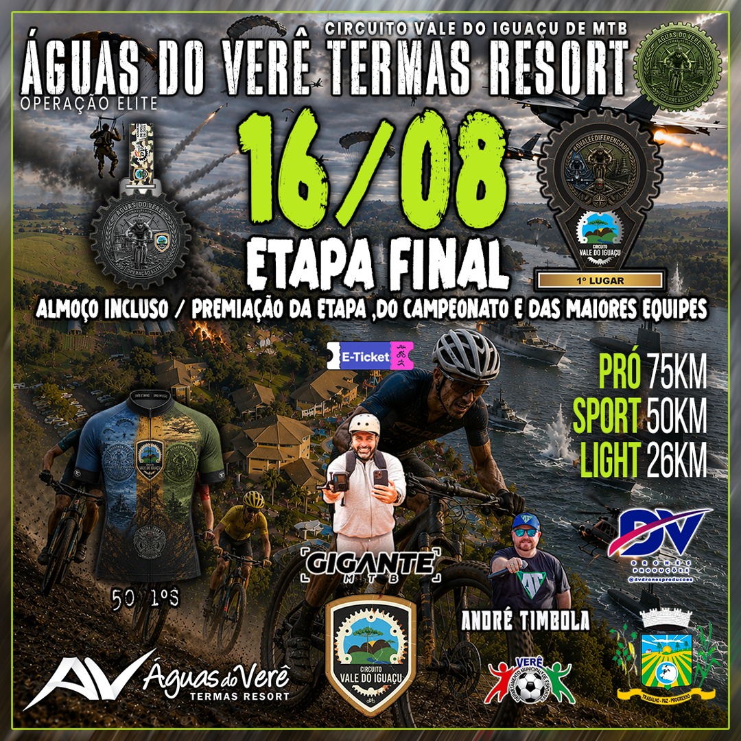 Circuito Vale do Iguaçu 2026 - 3ª Etapa - Verê